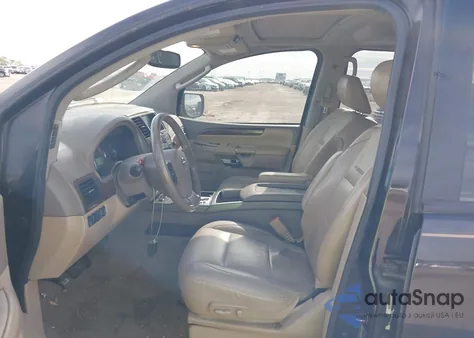 2011 Nissan Armada Platinum from USA, damaged, VIN 5N1BA0NF9BN610354